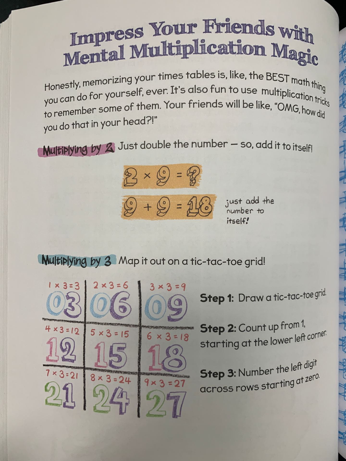 Multiplication Facts OJCS Grade 5 Kitah Hay